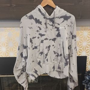 Nike Women's size medium oversized crop Hoodie